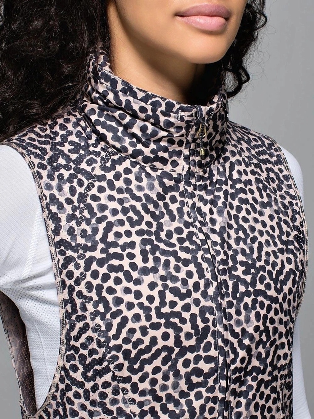 Lululemon Pack-It Vest - Ace Spot Grain Black